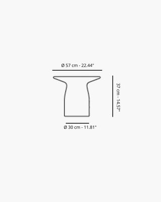 Qeeboo Totino low table - Buy now on ShopDecor - Discover the best products by QEEBOO design