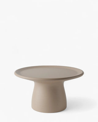 Qeeboo Totino low table Qeeboo Dove grey 30 cm. - 11.81 in. - Buy now on ShopDecor - Discover the best products by QEEBOO design