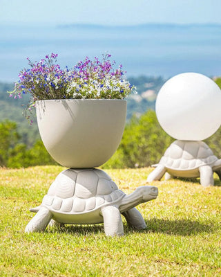 Qeeboo Turtle Carry Planter And Champagne Cooler vase/champagne cooler - Buy now on ShopDecor - Discover the best products by QEEBOO design
