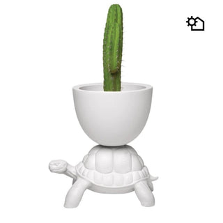 Qeeboo Turtle Carry Planter And Champagne Cooler vase/champagne cooler