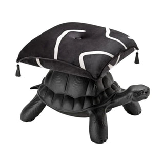 Qeeboo Turtle Carry Pouf in the shape of a turtle - Buy now on ShopDecor - Discover the best products by QEEBOO design