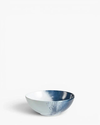 Raynaud Abysses bowl in Limoges porcelain with blue decoration