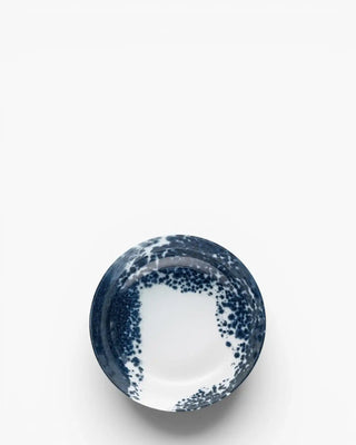 Raynaud Abysses coupe deep plate in Limoges porcelain with blue decoration