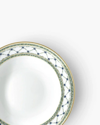 Raynaud Allée du Roy rim deep plate in Limoges porcelain