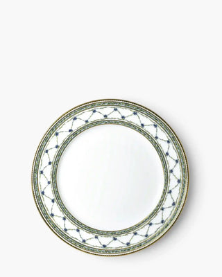 Raynaud Allée du Roy rim presentation plate in Limoges porcelain