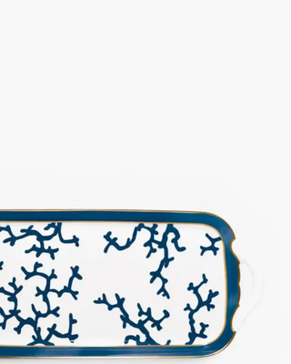 Raynaud Cristobal long cake serving plate in Limoges porcelain - Buy now on ShopDecor - Discover the best products by RAYNAUD design