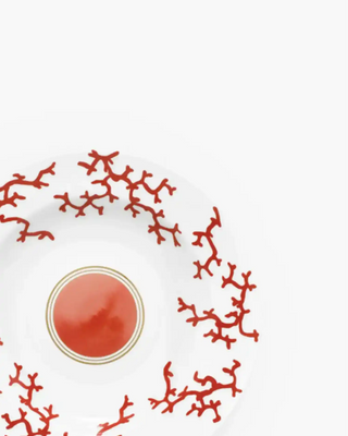 Raynaud Cristobal rim deep plate in Limoges porcelain