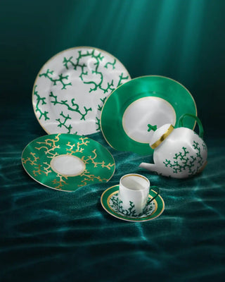 Raynaud Cristobal rim dinner plate in Limoges porcelain