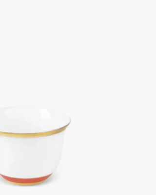 Raynaud Cristobal zarf or sake cup in Limoges porcelain