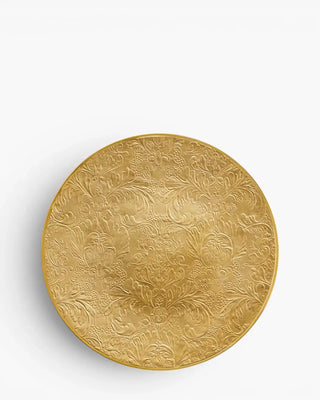 Raynaud Italian Renaissance coupe presentation plate in Limoges porcelain