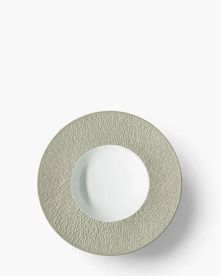 Raynaud Minéral deep plate in Limoges porcelain with coloured decoration