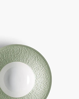 Raynaud Minéral deep plate in Limoges porcelain with coloured decoration