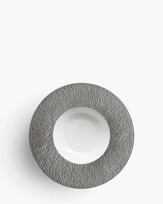 Raynaud Minéral deep plate in Limoges porcelain with coloured decoration