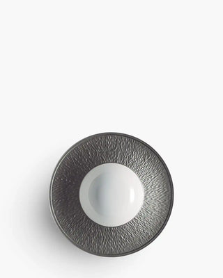 Raynaud Minéral deep plate in Limoges porcelain with coloured decoration