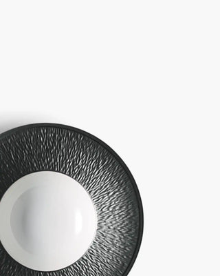 Raynaud Minéral deep plate in Limoges porcelain with coloured decoration
