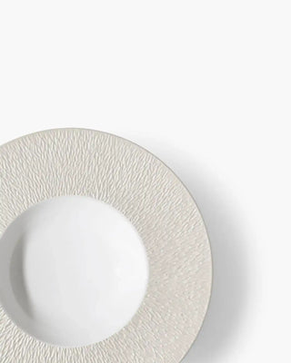 Raynaud Minéral deep plate in Limoges porcelain with coloured decoration