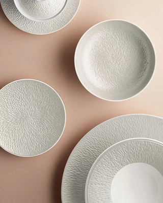 Raynaud Minéral deep plate in Limoges porcelain with coloured decoration