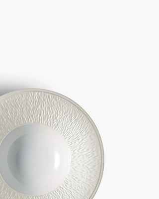 Raynaud Minéral deep plate in Limoges porcelain with coloured decoration