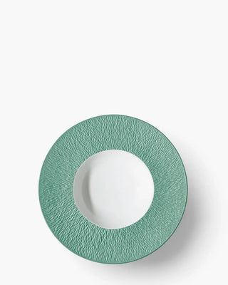 Raynaud Minéral deep plate in Limoges porcelain with coloured decoration