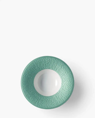 Raynaud Minéral deep plate in Limoges porcelain with coloured decoration