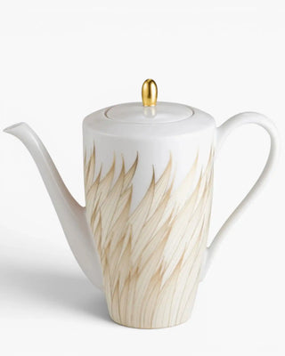 Raynaud Phénix coffee pot in Limoges porcelain with gold decoration