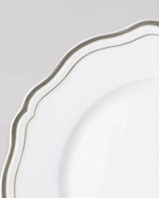 Raynaud Polka rim dinner plate in Limoges porcelain - Buy now on ShopDecor - Discover the best products by RAYNAUD design