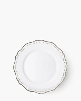 Raynaud Polka rim dinner plate in Limoges porcelain