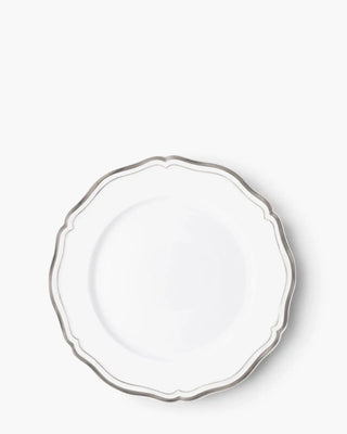 Raynaud Polka rim presentation plate in Limoges porcelain