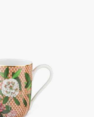 Raynaud Trésor Fleuri mug in Limoges porcelain with coloured decoration - Buy now on ShopDecor - Discover the best products by RAYNAUD design