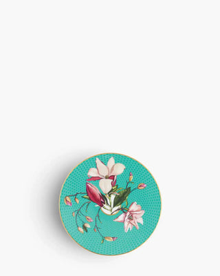 Raynaud Trésor Fleuri coupe dinner plate in Limoges porcelain with coloured decoration