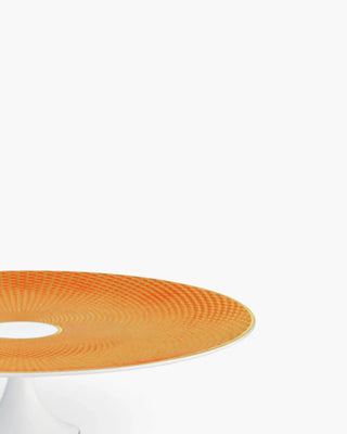 Raynaud Trésor petit four stand in Limoges porcelain with coloured decoration