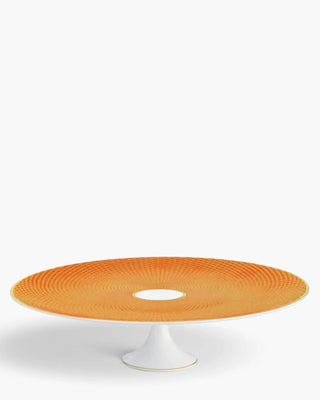 Raynaud Trésor petit four stand in Limoges porcelain with coloured decoration