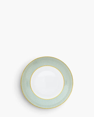 Raynaud Trésor coupe deep plate in Limoges porcelain with coloured decoration