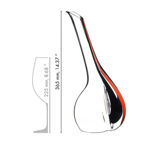 Riedel Black Tie Touch Red Decanter - Buy now on ShopDecor - Discover the best products by RIEDEL design