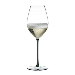 Riedel Fatto A Mano Champagne Wine Glass Riedel Green - Buy now on ShopDecor - Discover the best products by RIEDEL design