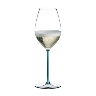 Riedel Fatto A Mano Champagne Wine Glass Riedel Turquoise - Buy now on ShopDecor - Discover the best products by RIEDEL design