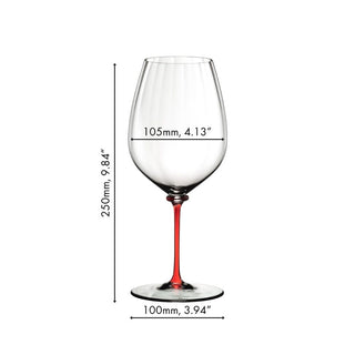 Riedel Fatto A Mano Performance Cabernet Black Stem - Buy now on ShopDecor - Discover the best products by RIEDEL design