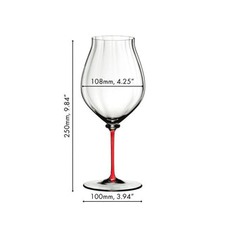 Riedel Fatto A Mano Performance Pinot Noir Black Stem - Buy now on ShopDecor - Discover the best products by RIEDEL design