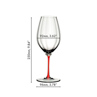 Riedel Fatto A Mano Performance Riesling Black Base - Buy now on ShopDecor - Discover the best products by RIEDEL design