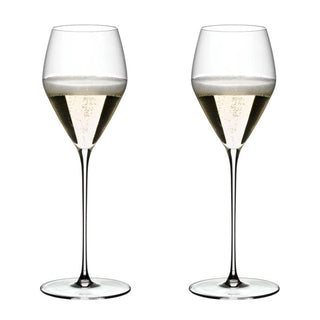 Riedel Veloce Champagne Wine Glass set 2 stem glasses - Buy now on ShopDecor - Discover the best products by RIEDEL design