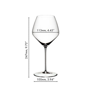 Riedel Veloce Pinot Noir/Nebbiolo set 2 stem glasses - Buy now on ShopDecor - Discover the best products by RIEDEL design