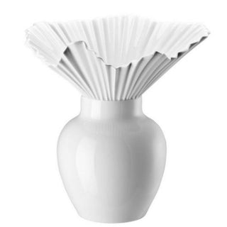 Rosenthal Falda decorative vase h 27 cm - white glazed - Buy now on ShopDecor - Discover the best products by ROSENTHAL design