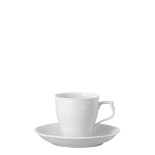 Rosenthal Sanssouci espresso cup and saucer tall - white porcelain - Buy now on ShopDecor - Discover the best products by ROSENTHAL design