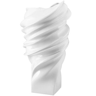 Rosenthal Squall decorative vase h 40 cm - white glazed - Buy now on ShopDecor - Discover the best products by ROSENTHAL design