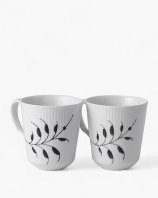 Royal Copenhagen Fluted Mega set 2 cups - Buy now on ShopDecor - Discover the best products by ROYAL COPENHAGEN design