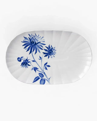 Royal Copenhagen Blomst oval serving dish Dahlia 34 cm - 13.39 in - Buy now on ShopDecor - Discover the best products by ROYAL COPENHAGEN design