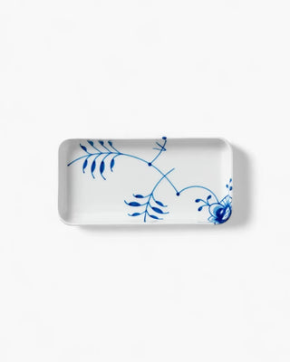 Royal Copenhagen Fluted Mega rettangular dish Blue 24 cm - 9.45 in - Buy now on ShopDecor - Discover the best products by ROYAL COPENHAGEN design