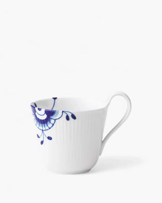 Royal Copenhagen Fluted Mega high handle cups Blue 33 cl - 11.16 oz - Buy now on ShopDecor - Discover the best products by ROYAL COPENHAGEN design