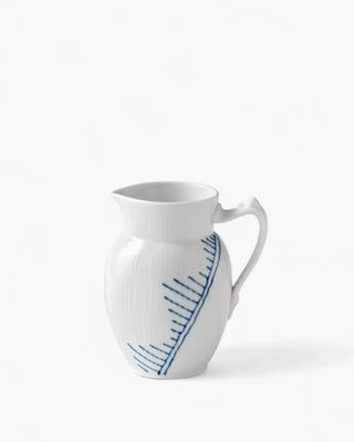 Royal Copenhagen Fluted Mega jug Blue 38 cl - 12.85 oz - Buy now on ShopDecor - Discover the best products by ROYAL COPENHAGEN design