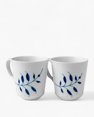 Royal Copenhagen Fluted Mega set 2 cups - Buy now on ShopDecor - Discover the best products by ROYAL COPENHAGEN design